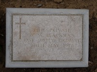 Struma Military Cemetery - Blackman, Walter Wallis